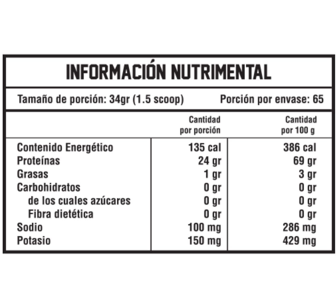 PROTEINA ISOLATADA 2.2KG