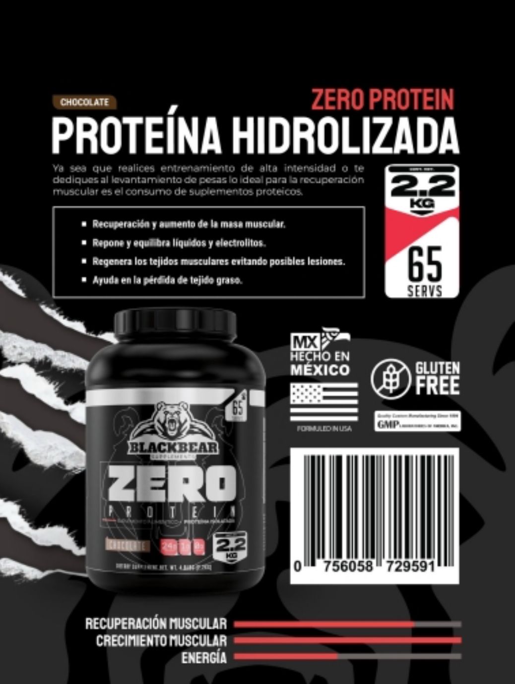PROTEINA ISOLATADA 2.2KG