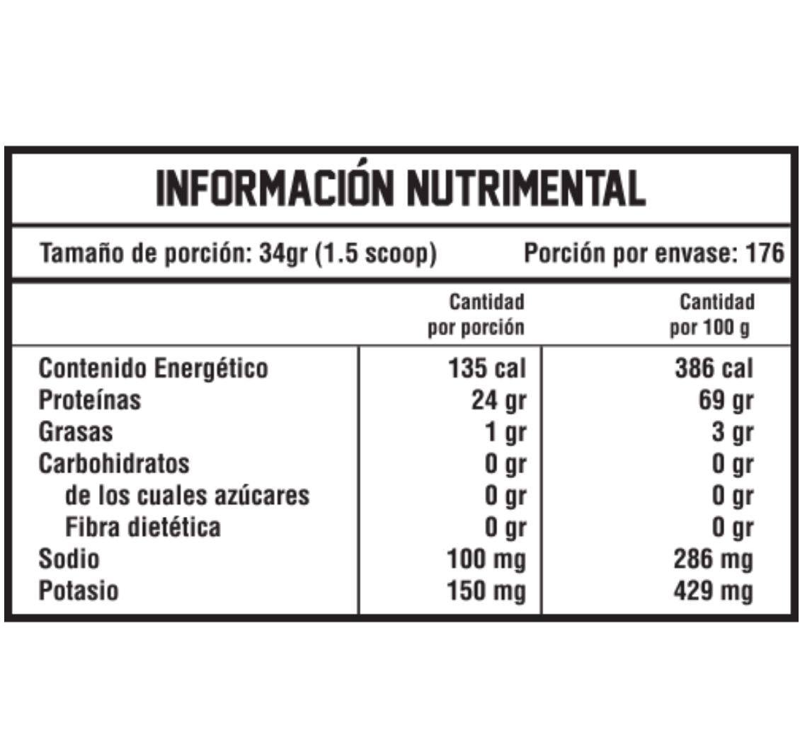 PROTEINA ISOLATADA 6KG