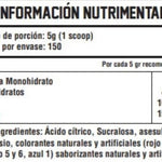 CREATINA MONOHIDRATADA 750G