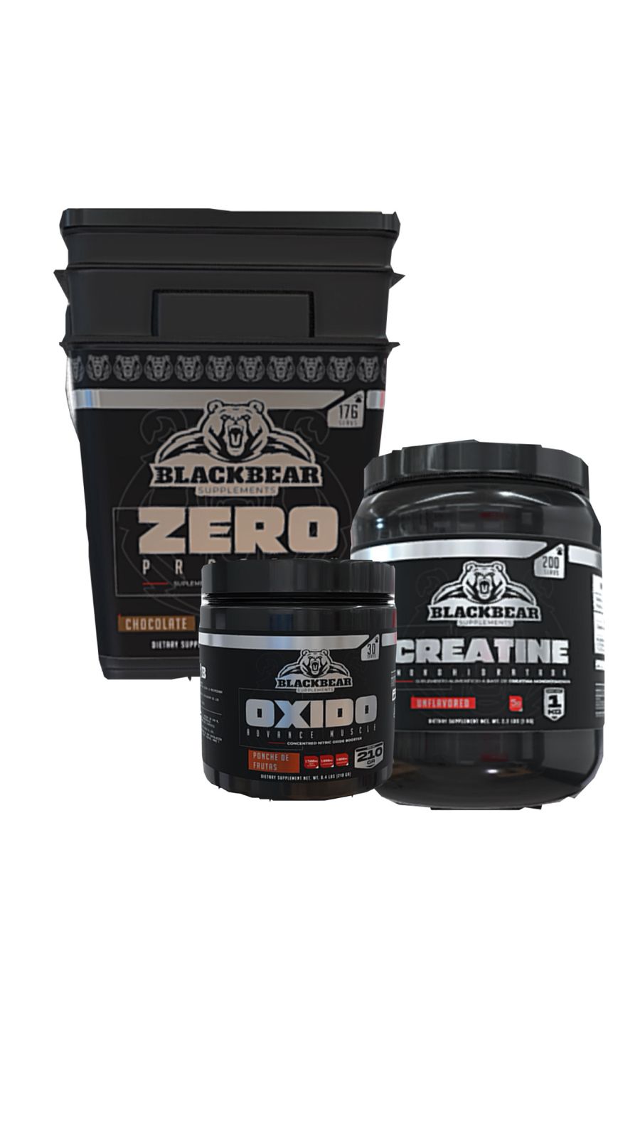 PAQUETE PROTEINA ISOLATADA 6KG Y CREATINA MONOHIDRATADA 750G